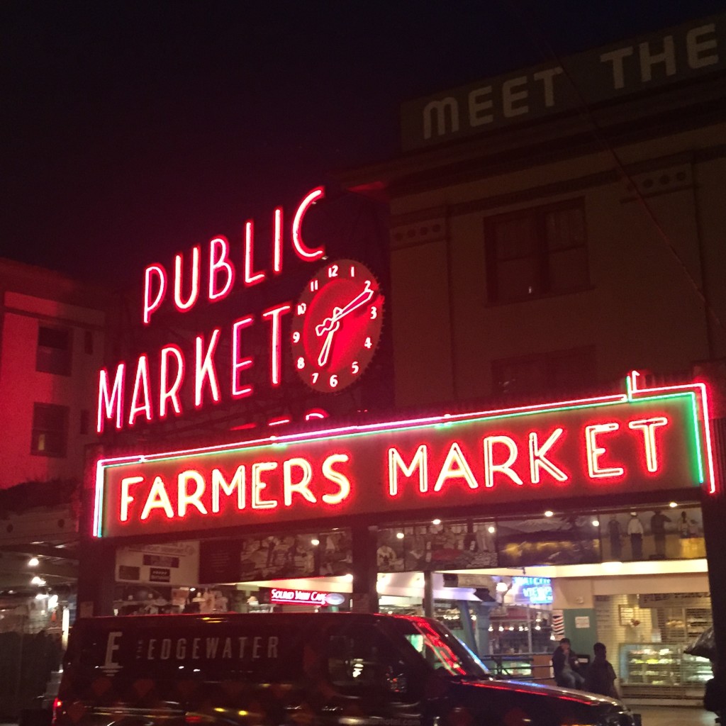 Pike Place at Night