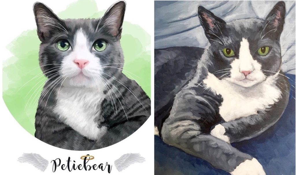 Custom Cat Portraits