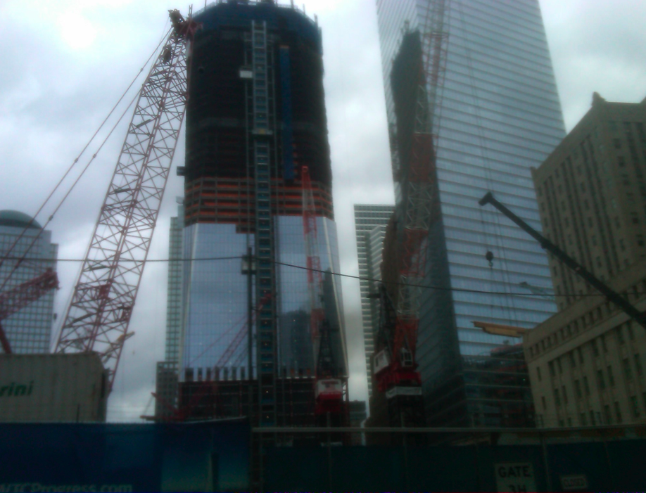 reconstruction of the WTC New York City