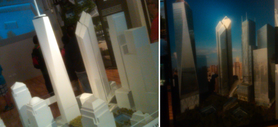 Models of the world trade center 2011