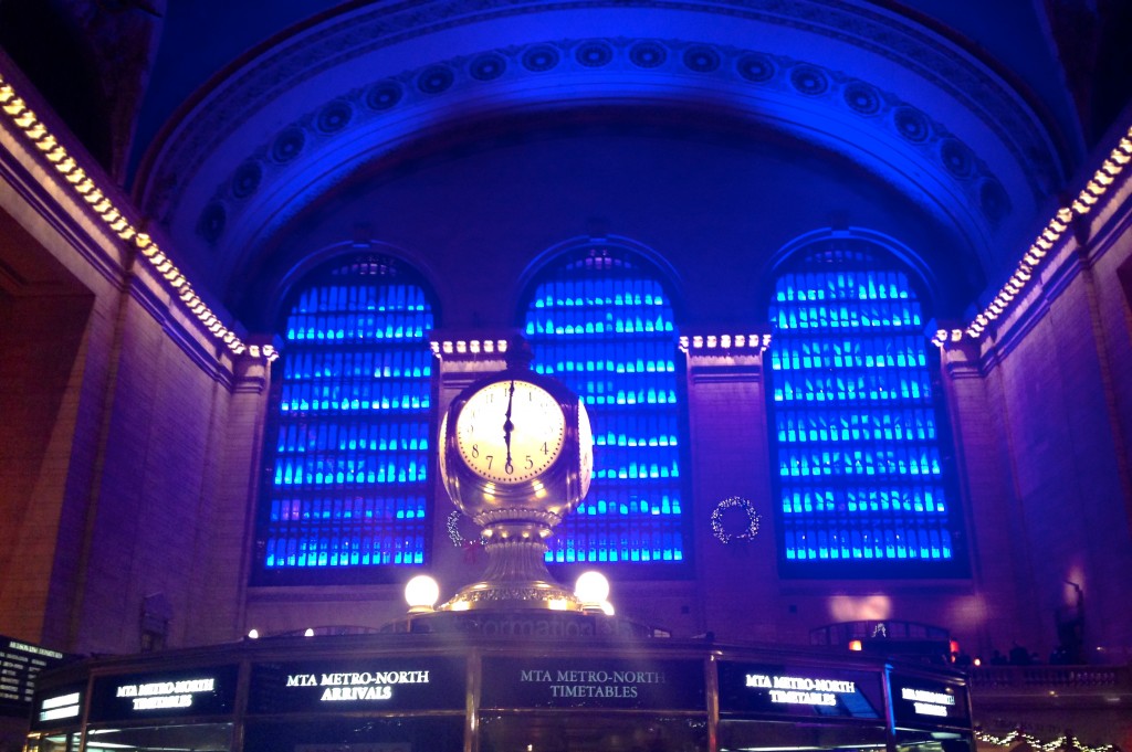 Grand Central Station Light Show 