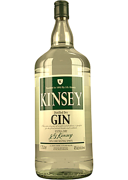 Kinsey Gin and Vodka