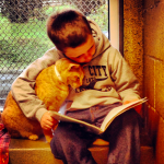 cats help children learn to read